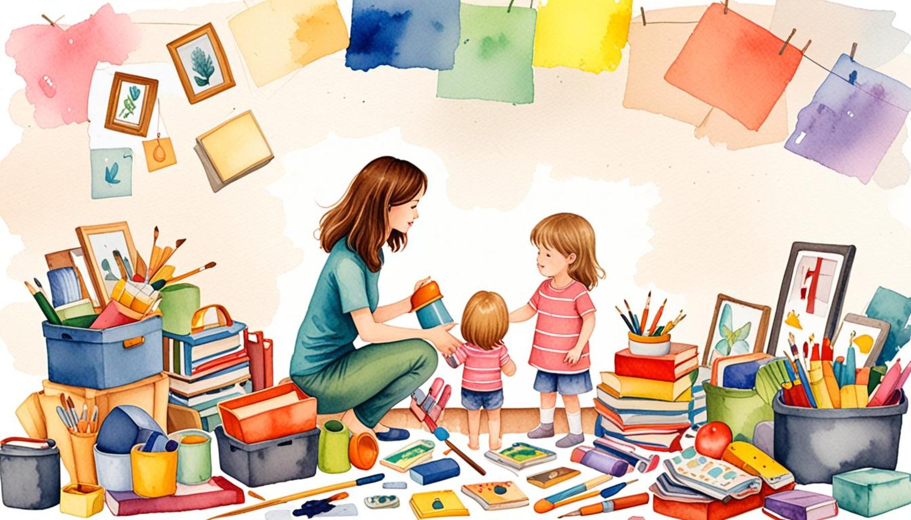 Decluttering with Kids: Strategies to Involve the Whole Family