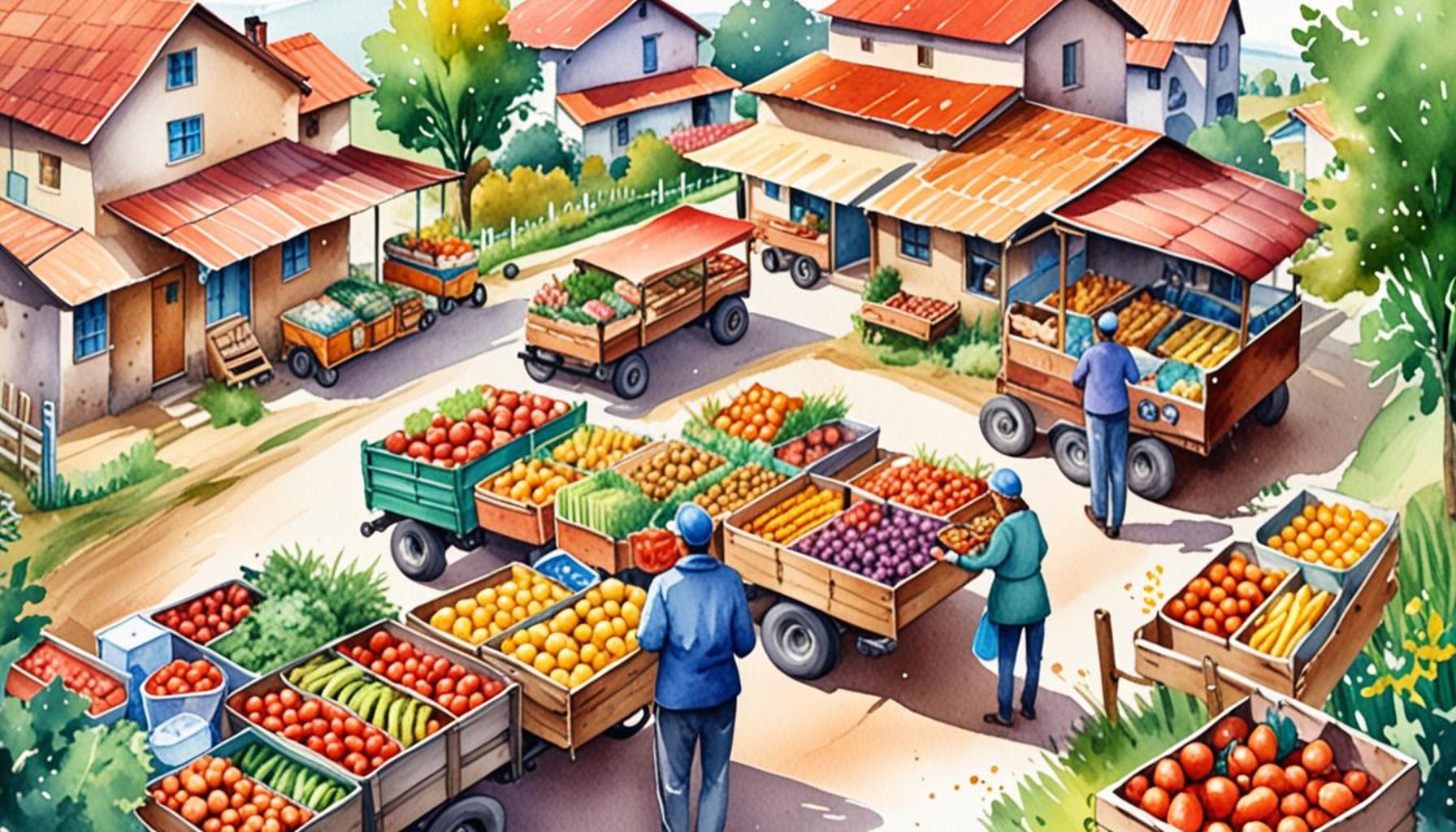 Evaluation of Food Support Accessibility and Distribution in Rural Communities